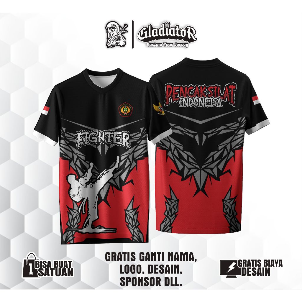JERSEY PENCAK SILAT FULL PRINTING