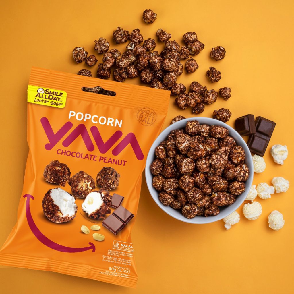

YAVA POPCORN CHOCOLATE PEANUT 60g