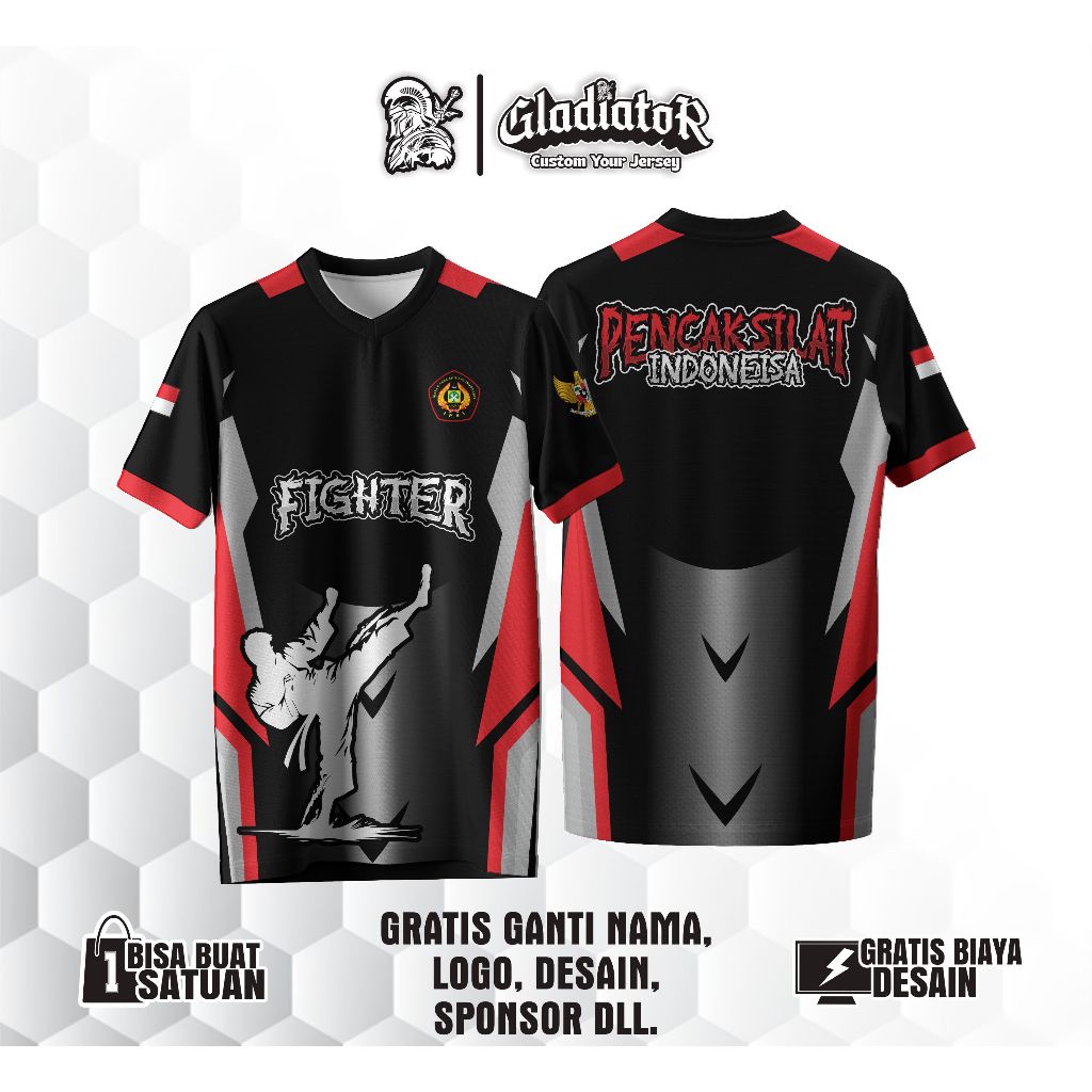JERSEY PENCAK SILAT FULL PRINTING