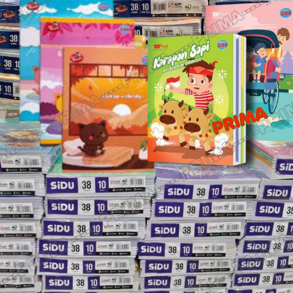 

(10BH) BUKU TULIS SEKOLAH SIDU ISI 38 LEMBAR / BUKU TULIS SINAR DUNIA / SIDU 38