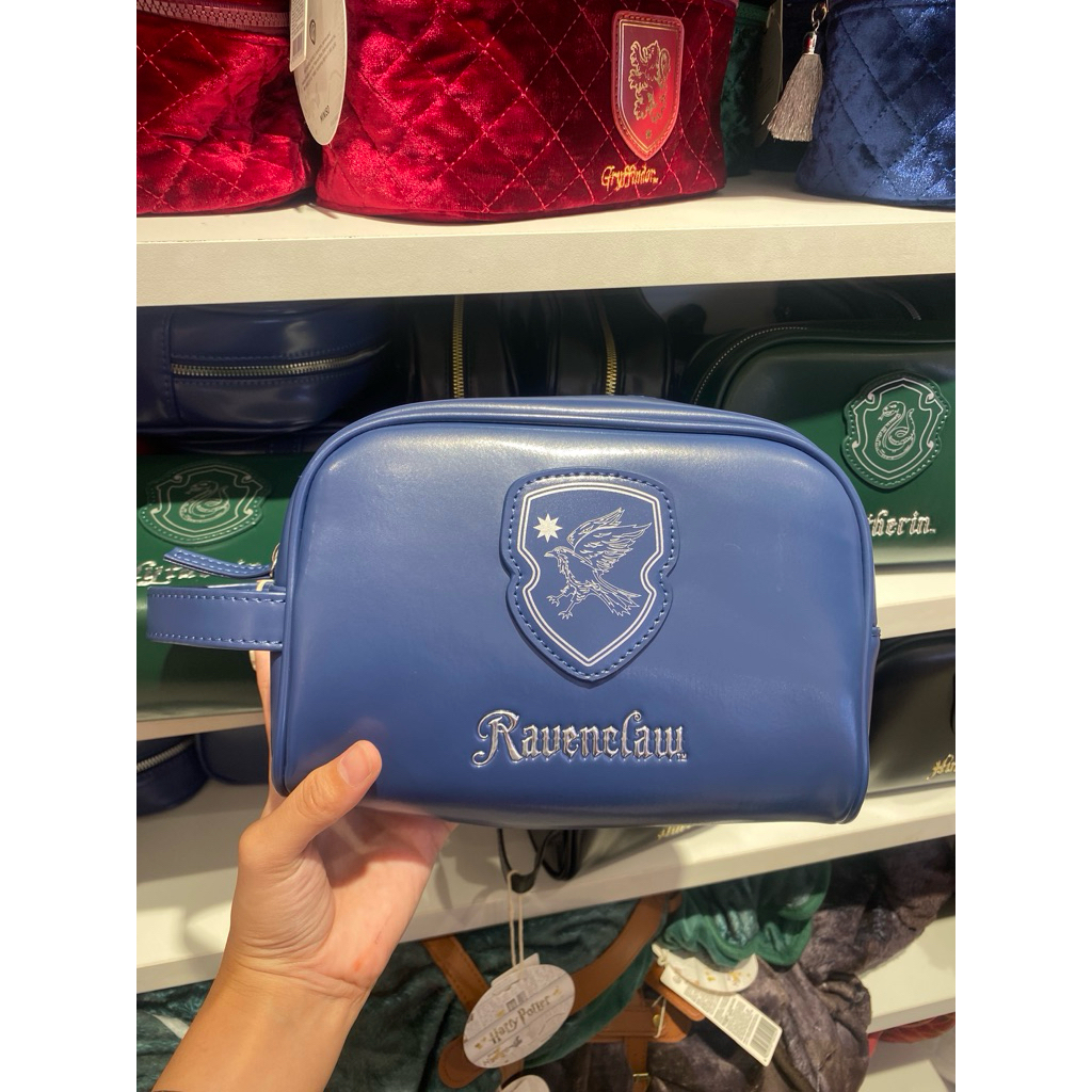Miniso x Harry Potter - Rectangle Make Up Bag Navy (Ravenclaw)