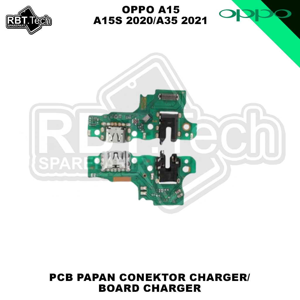 PCB Charger OPPO A15 / A15S - Flexible Cas OEM - Sparepart Modul Cas HP