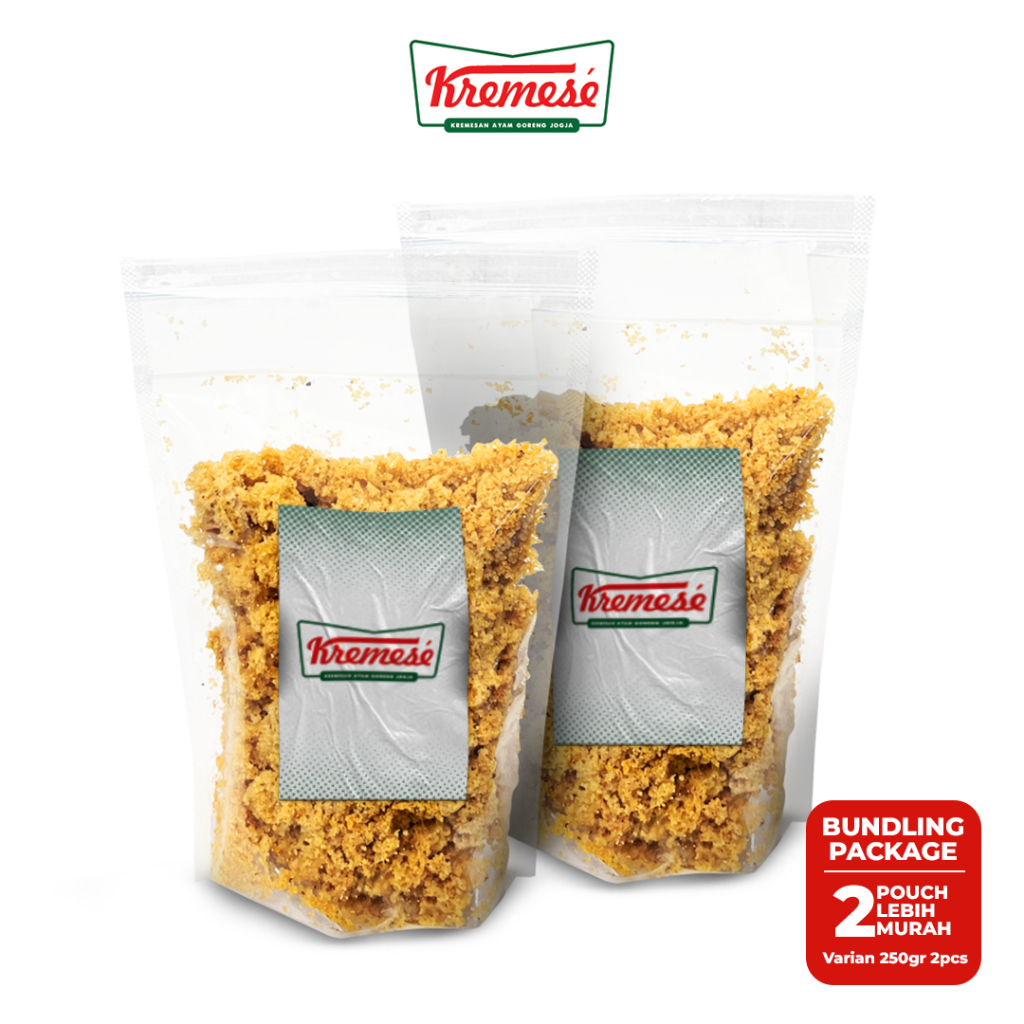 

PROHE (PROMO HEMAT) 2 Pouch Kremesé Ayam Goreng Jogja