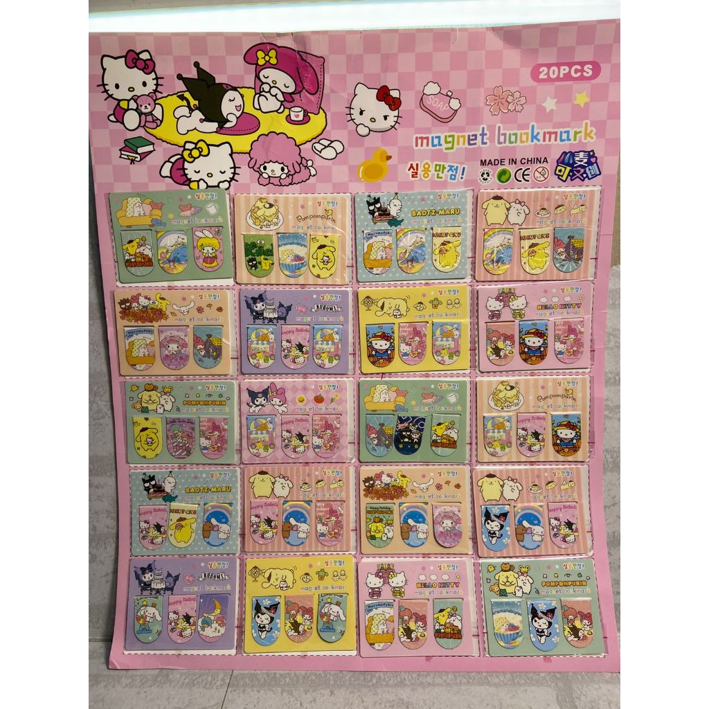 

[SBI TOYS] Pembatasan Buku Mini Gambar Sanrio
