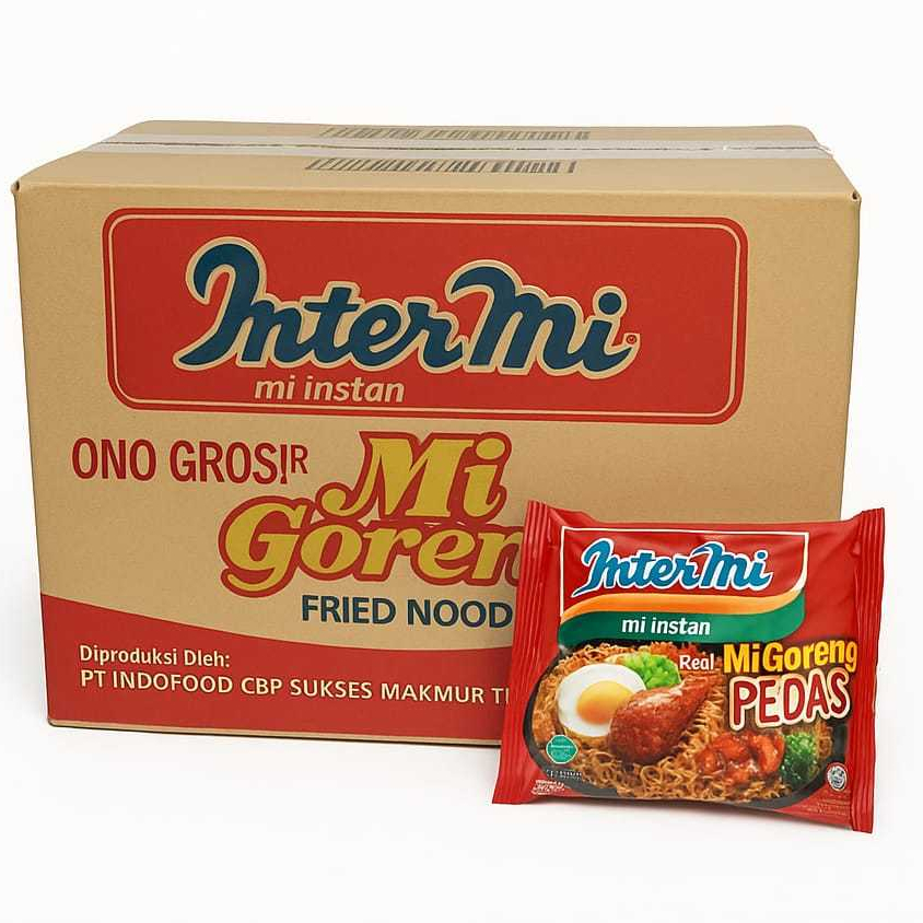 

SATU DUS intermi goreng pedas harga grosir