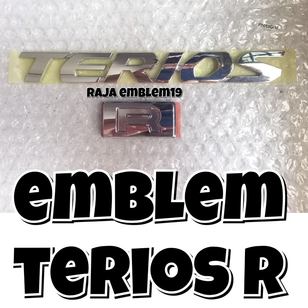 emblem terios type R all new terios