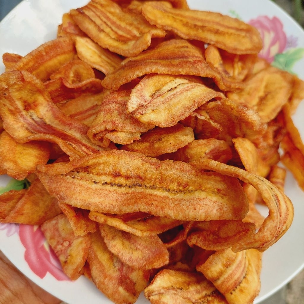 

QH sale pisang kering kripik sale pisang kemasan 500gram