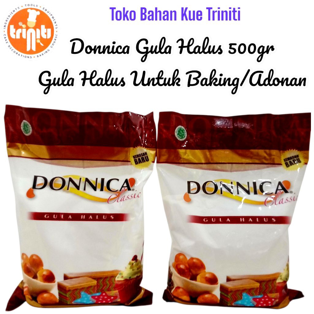 

Gula Halus Donnica 500 Gram-Gula Halus Untuk Baking/Adonan