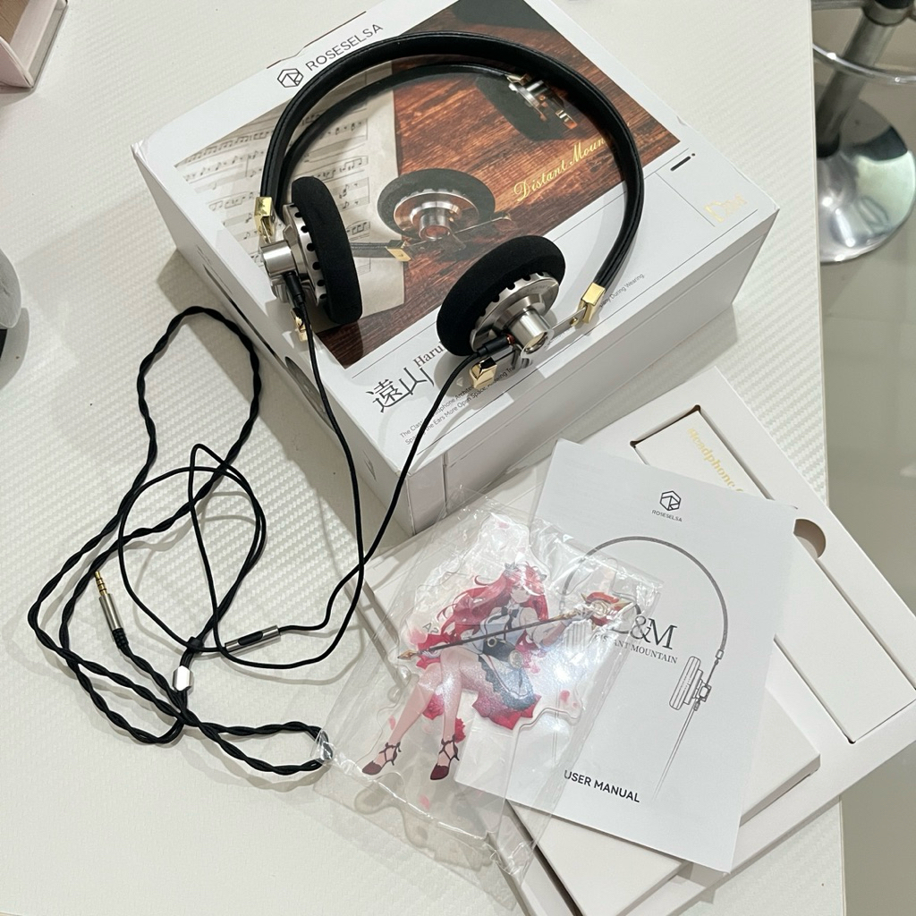 Rose Technics Roseselsa Distant Mountain Headphone Vintage Retro Style