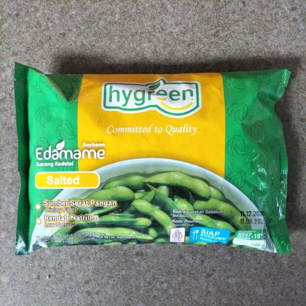 

Edamame Salted Hygreen 500 gram