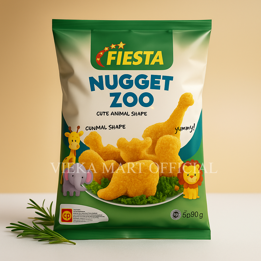 

FIESTA Nugget Zoo 400g naget ayam bentuk hewan