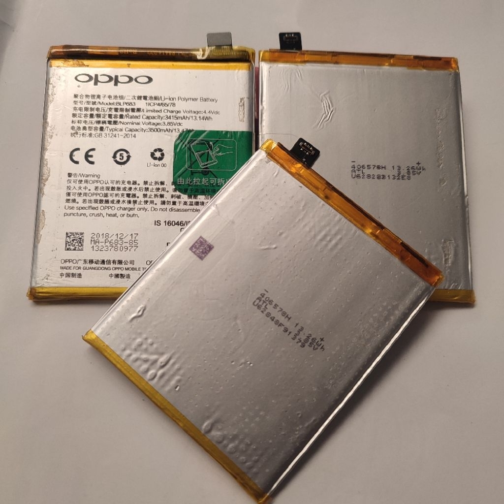 BATRE BATTRAY BATERAI BATRE REALME 2 PRO BLP683 BLP-683 REALME U1 BLP683 BATRE BLP683 0RI 100% CABUT