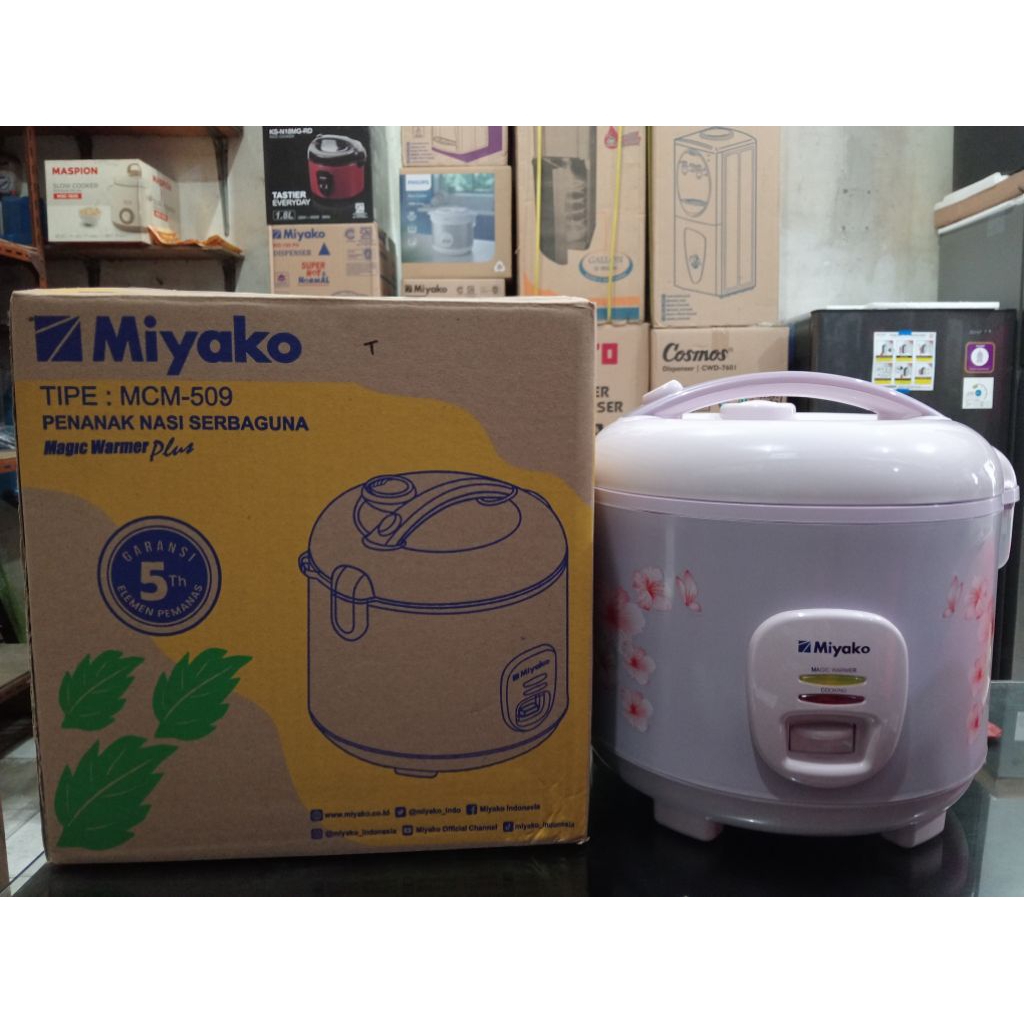penanak nasi miyako 509 / magic com miyako 509 / rice cooker miyako 509