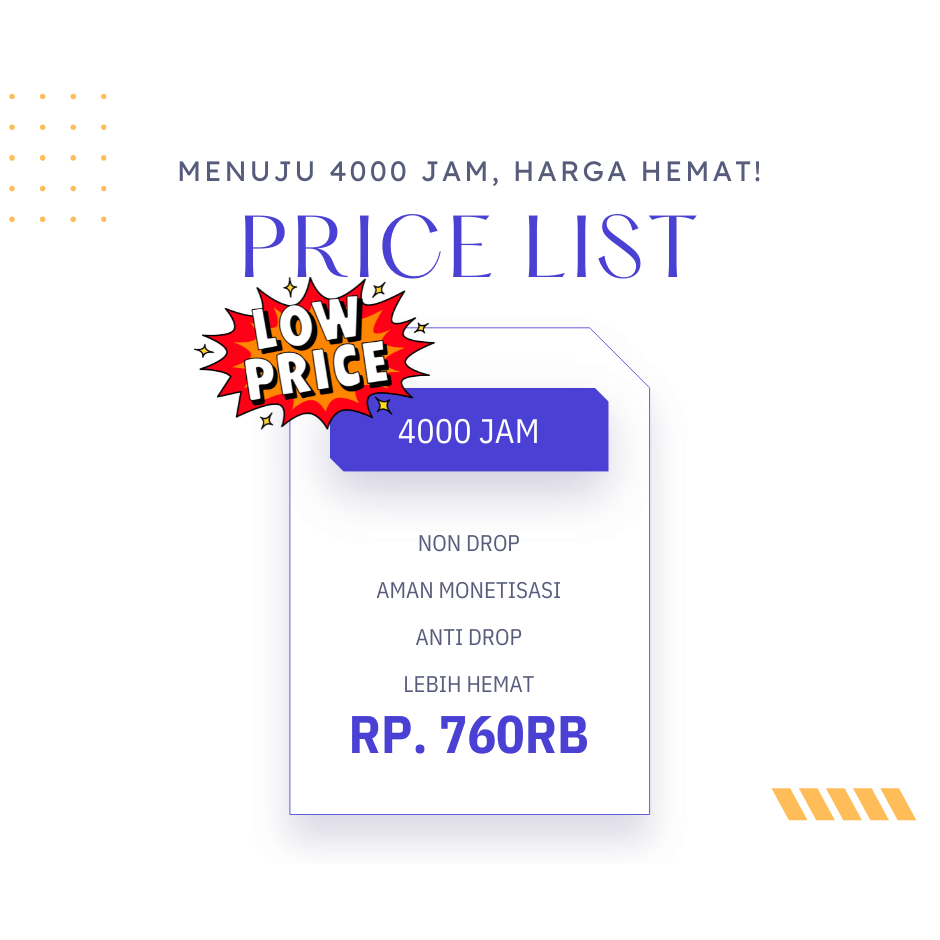 HEMAT 4K JAM TAYANG MULAI SEKARANG