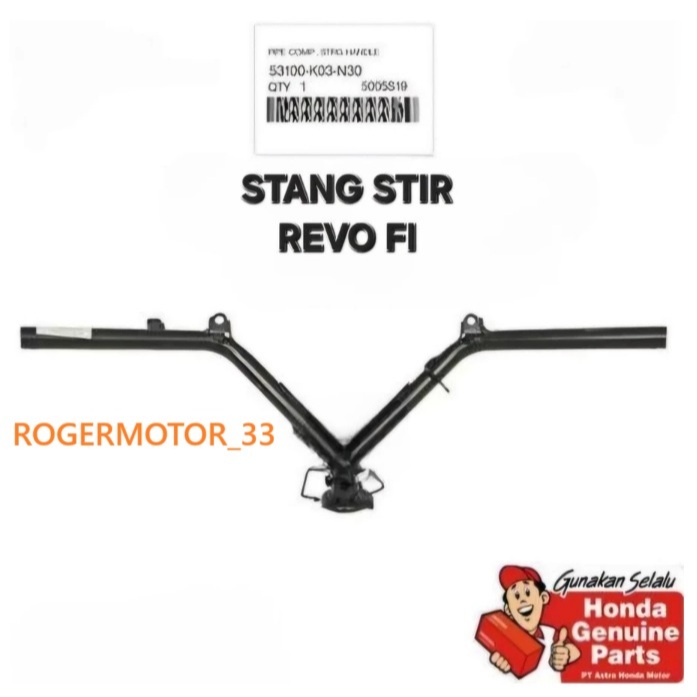 STANG STIR REVO FI INJEKSI ORIGINAL 53100-K03-N30