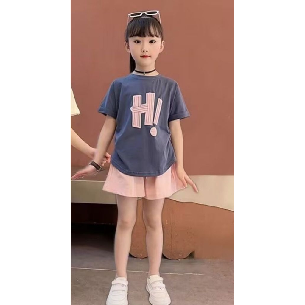 Setelan Hotpans Anak Perempuan Import