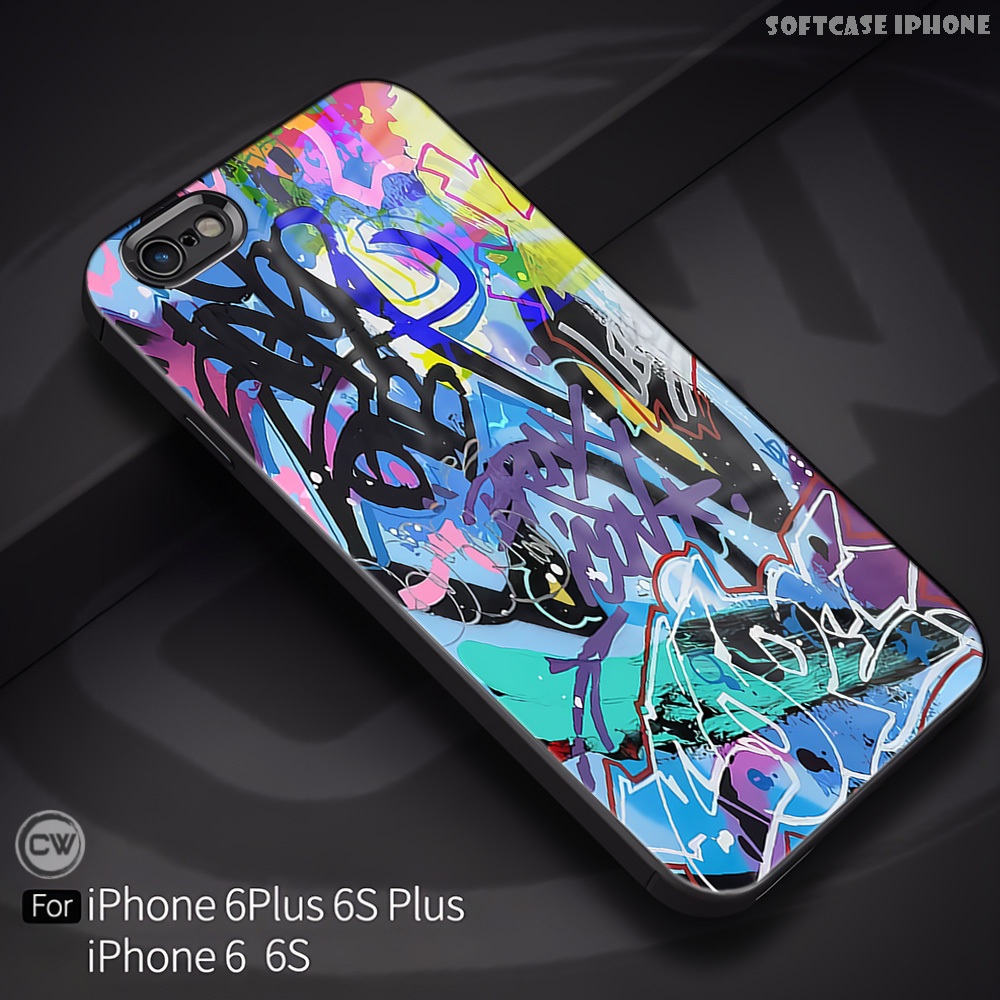 Softcase Kilau Glossy IPHONE 6 | 6S | 6S+ | 6+ | Case for IPhone 6 6s 6plus [WD24] Kesing Lucu Keren