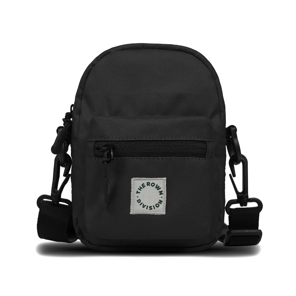 Rown Division Stockroom Sling Bag - Rowndvsn Tas Selempang Opion Black