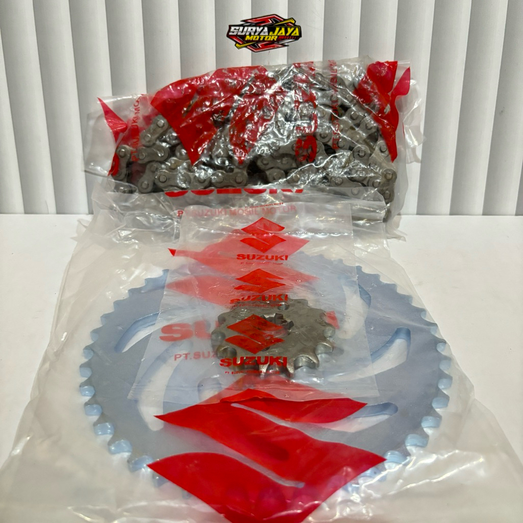 Gear Set Rantai Satria FU 150 Karbu | 27000B25G60NKIT
