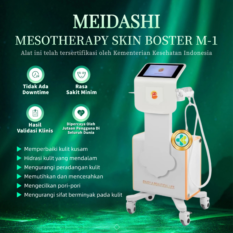 Meidashi mesotherapy skin boster m-1 Dermashine max korean alat clinic kecantikan rf Microneedle mes