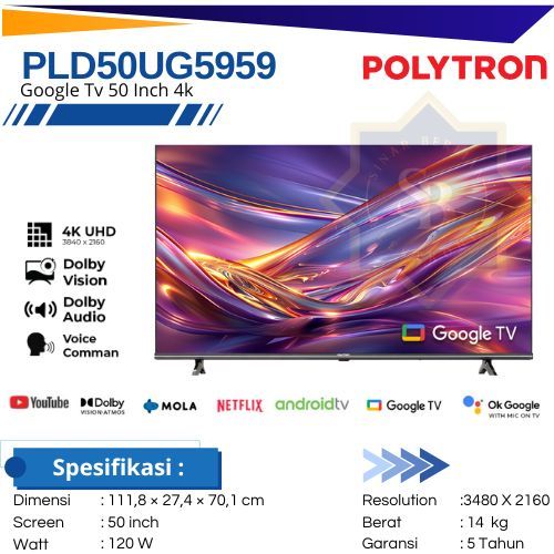 POLYTRON 4K UHD 50inch PLD50UG5959