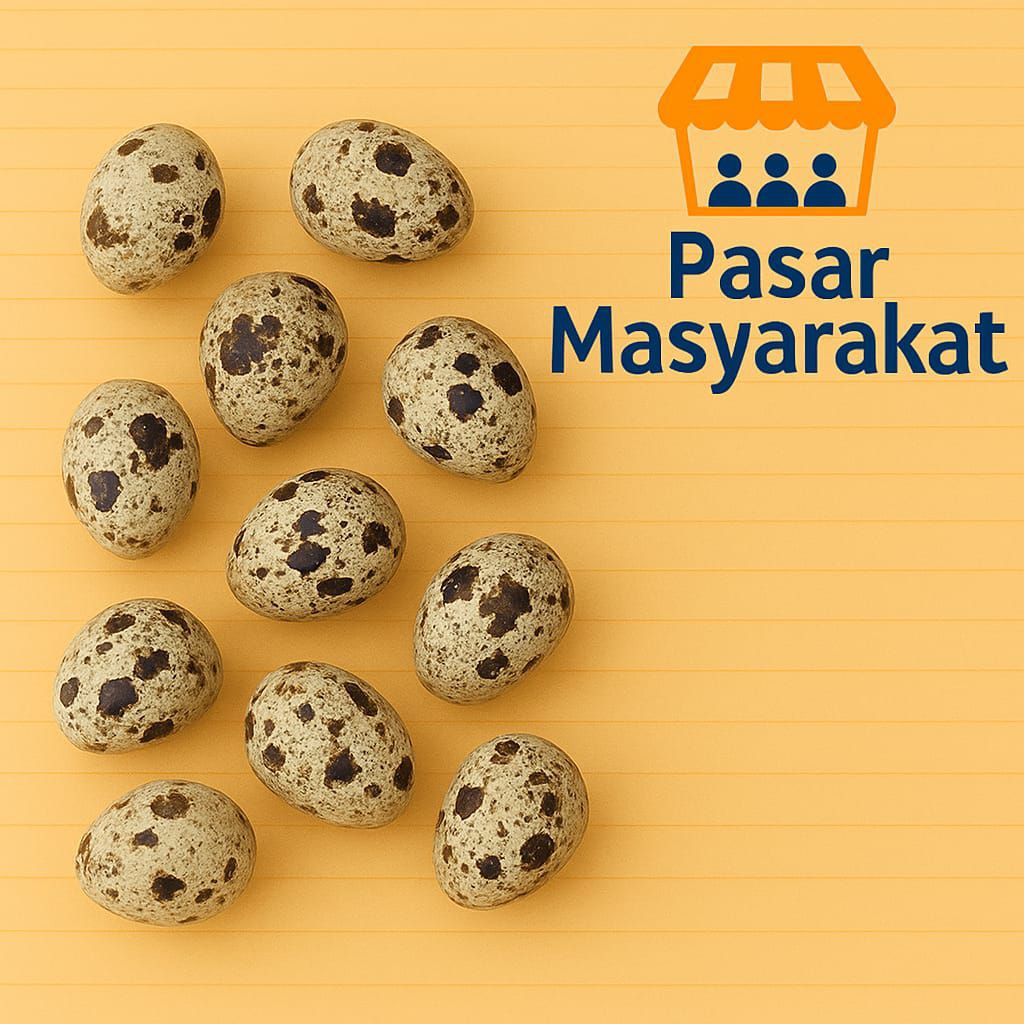 

Telur Puyuh 250 Gram Pasar.Masyarakat