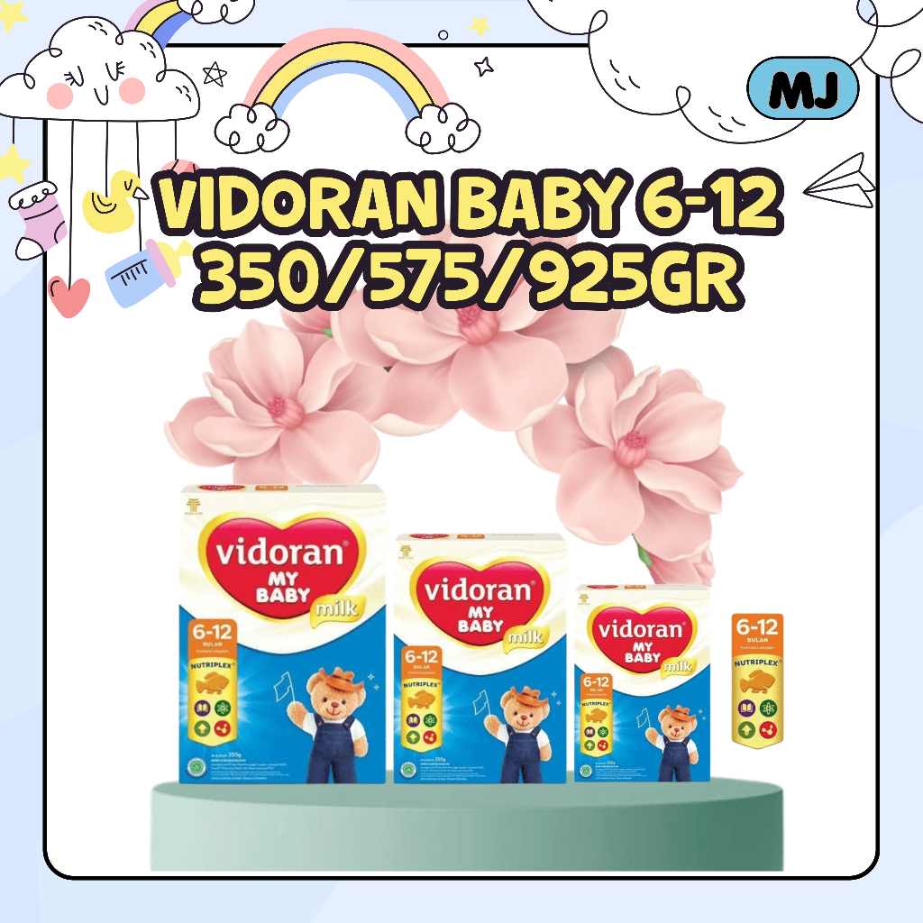 

Vidoran Baby Milk My Bulan 6-12 350/575/925GR