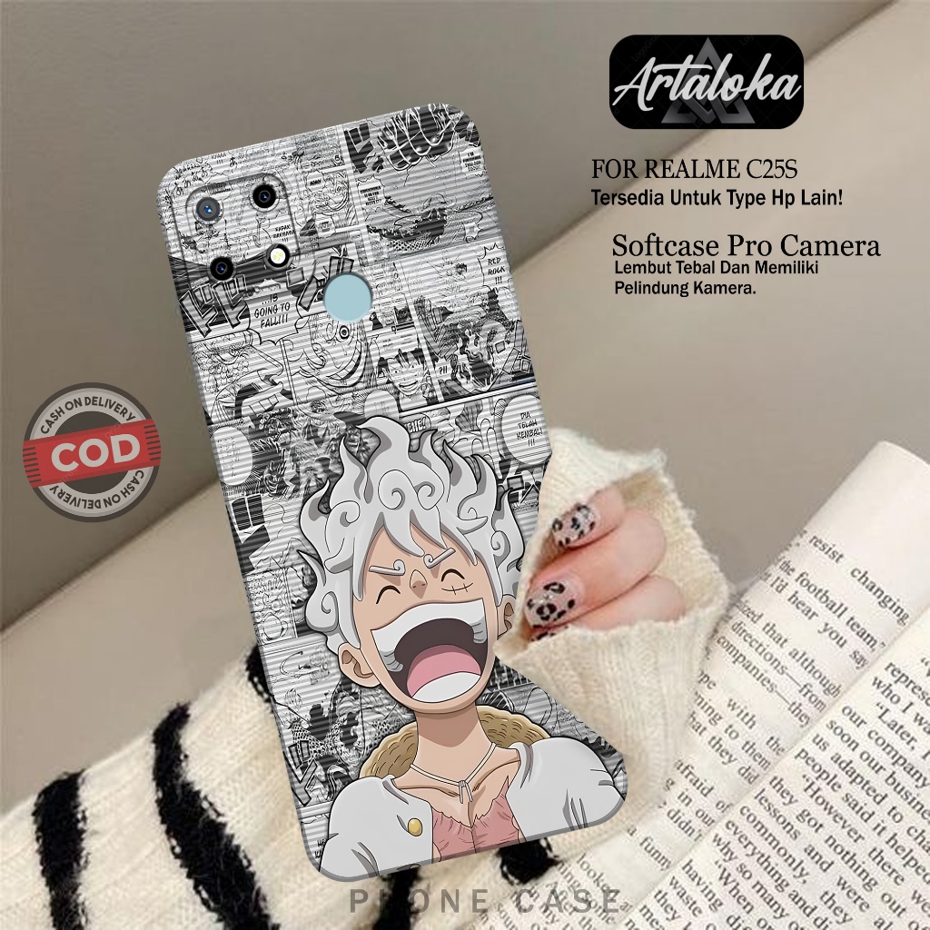 Silikon HP REALME C25S Fashion Case Anime Softcase REALME C25S Case REALME C25S Kesing REALME C25S A