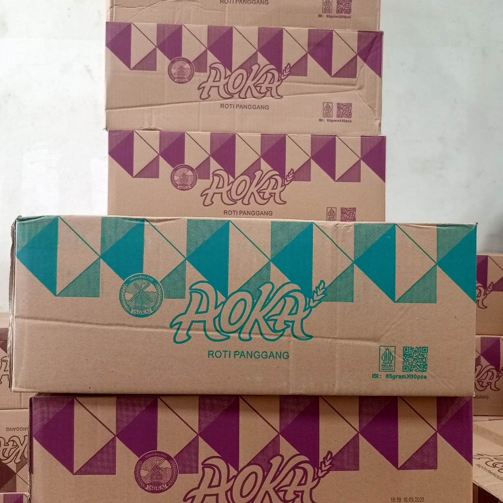 

RB 1 dus PANGGANG aoka roti panggang sandwich ROTI ISIAN ROTI GULUNG