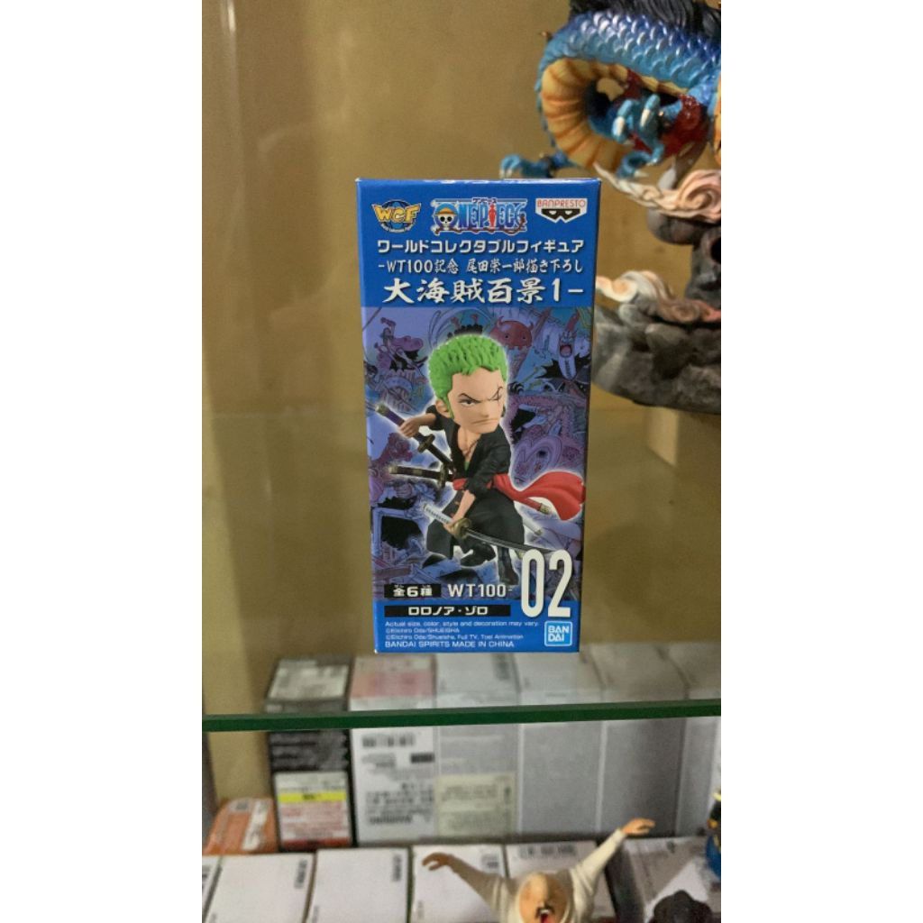 WCF WT100 Vol.1 Roronoa Zoro One Piece Figure | WT 100 FZO POP DXF GLM Wano Wanokuni Onigashima Luff