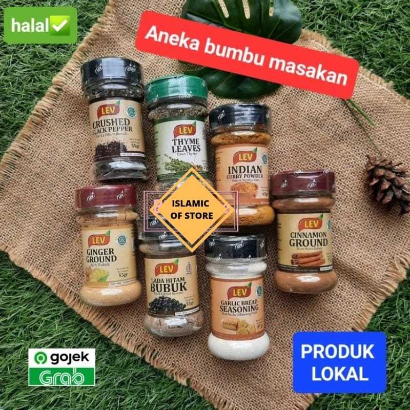 

BUMBU MASAKAN BUBUK KARI /KAYU MANIS BUBUK/BAWANG PUTIH BUBUK/LADA HITAM/JAHE BUBUK/DAUN TYME/CINNAMON
