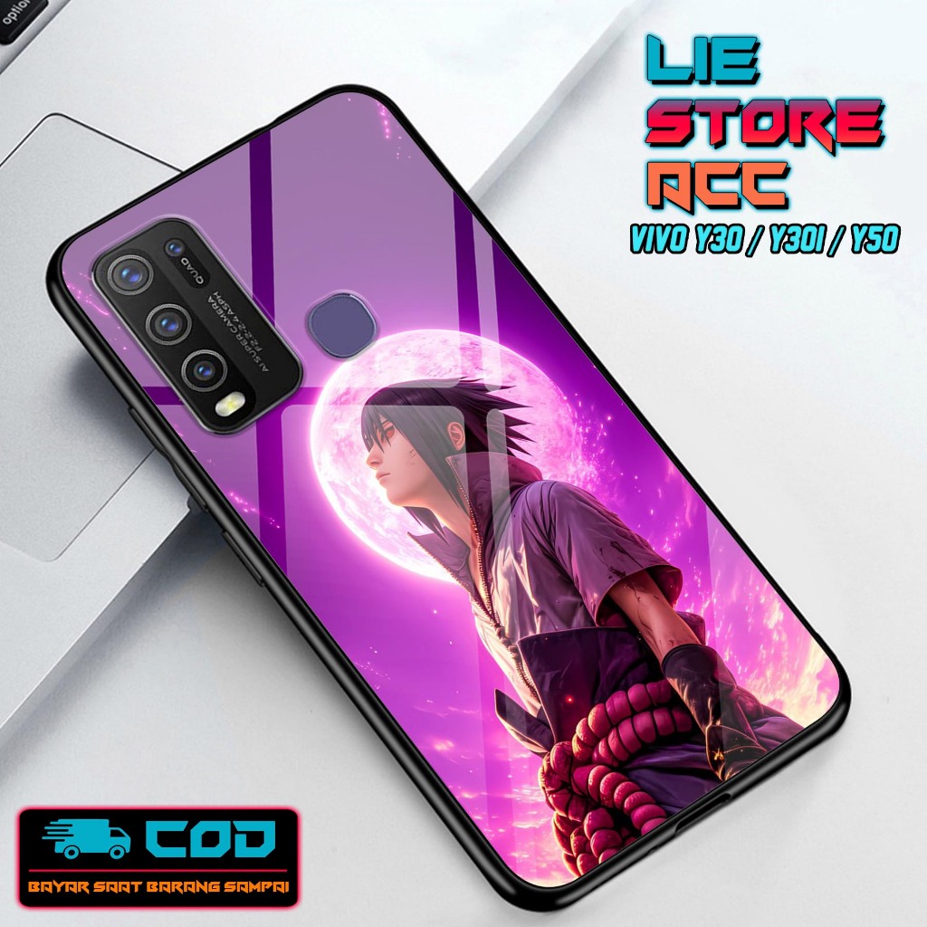 Case Vivo Y30 Y30I Y50 - Casing Vivo Y30 Y30I Y50 - ( Naruto ) - Case Hp - Casing Hp - Softcase Vivo