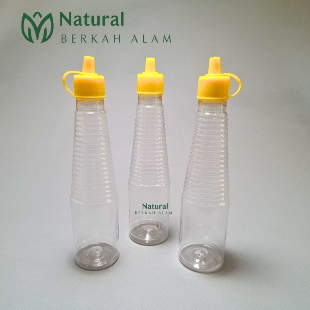 Botol Kecap 140 Ml Kecap Gelang Natural Tutup Belalai / Botol Saos / Botol Food / Botol Kecap / Boto
