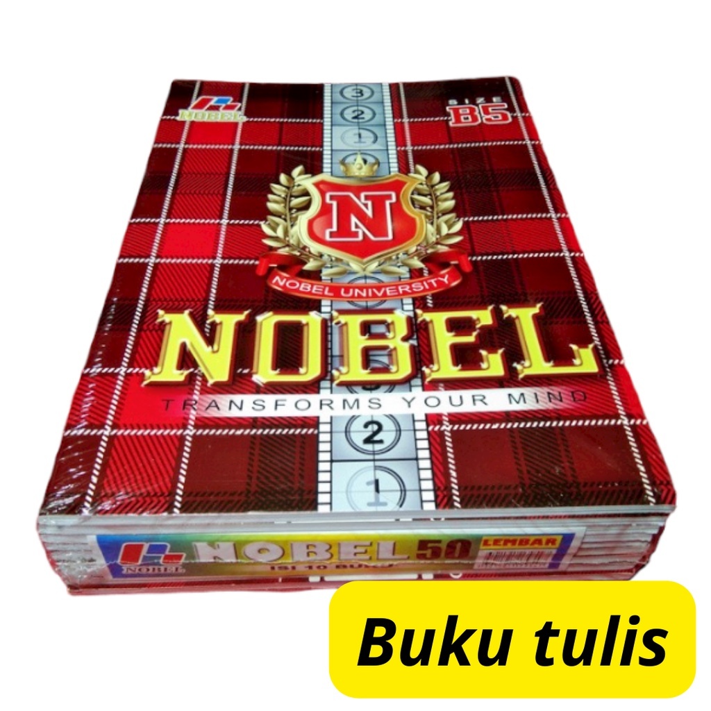 

Buku Nobel Campus 50 Lembar - Buku Boxy Nobel 50 - Buku Atlas Boxy 50 Lembar Harga 1 Pak Isi 10 Buku