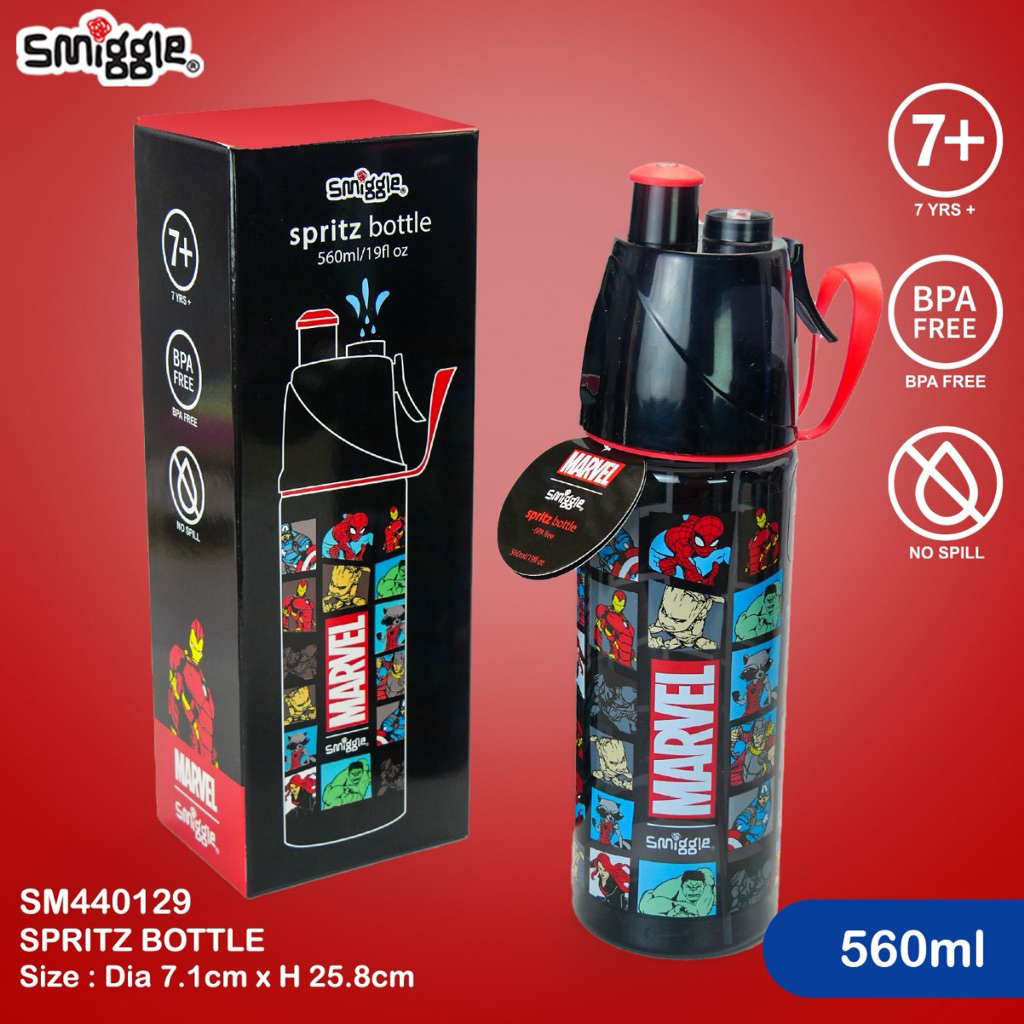 Botol Smiggle Spray Marvel Avanger