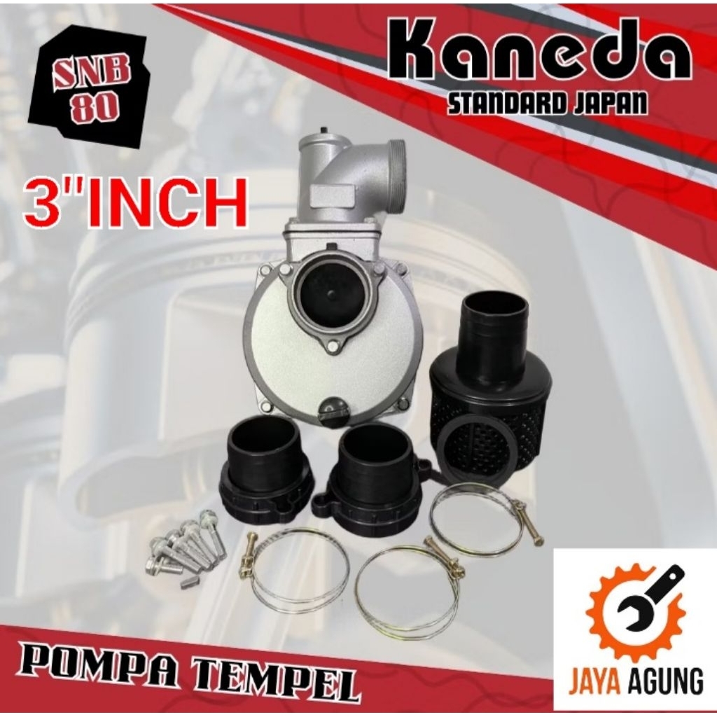 Bodi Pompa Air KANEDA SNB80 / Water Pump Body 3" SNB-80 / Body Water Pump 3in SNB 80