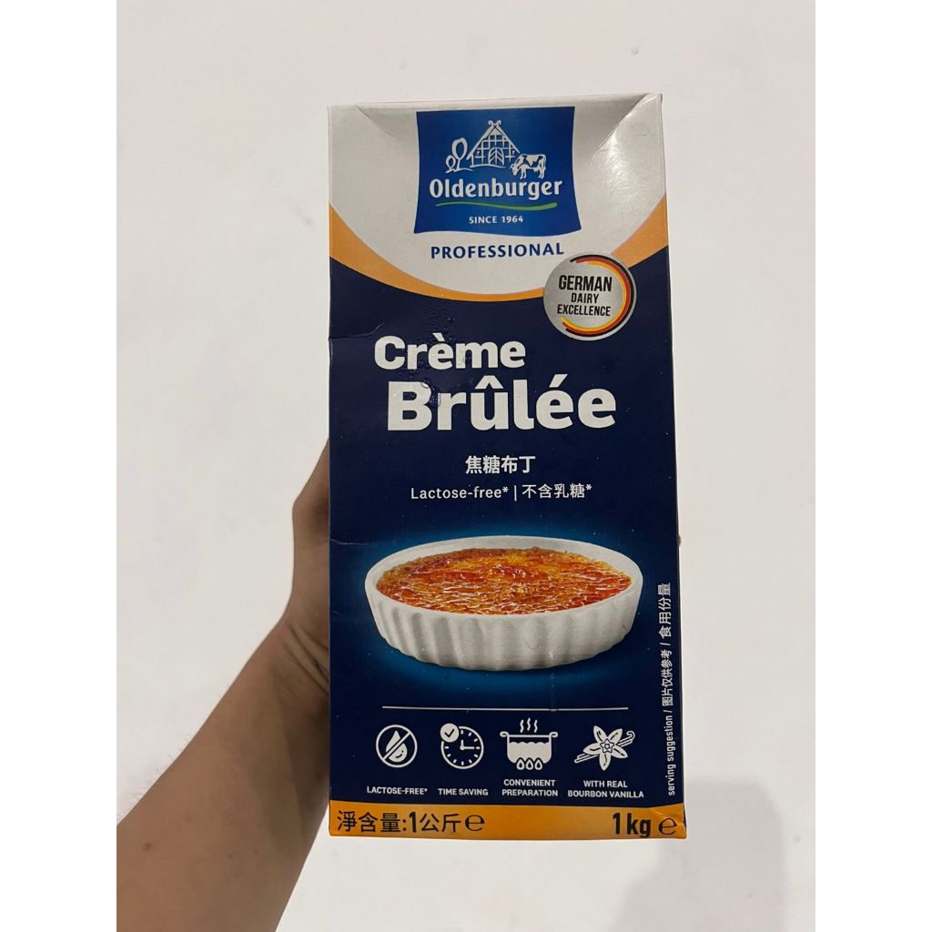 

Creme Brulee Oldenburger / Crème Brûlée Oldenburger / Creme Brulee Cream Oldenburger - 1 Ltr