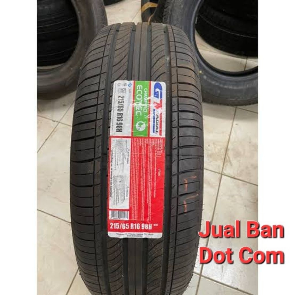 Ban GT Radial 215/65 R16 16 Champiro Ecotec Tubeless