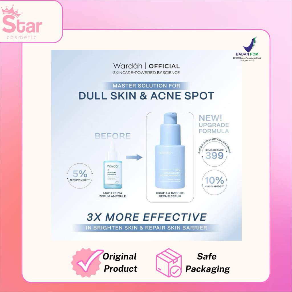 Wardah Lightening Serum Ampoule 30ml