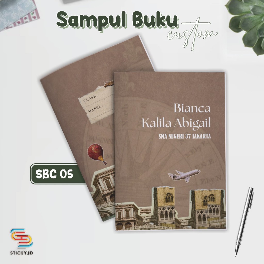 

SAMPUL BUKU TULIS BERWARNA - SAMPUL BUKU CUSTOM NAMA MURAH