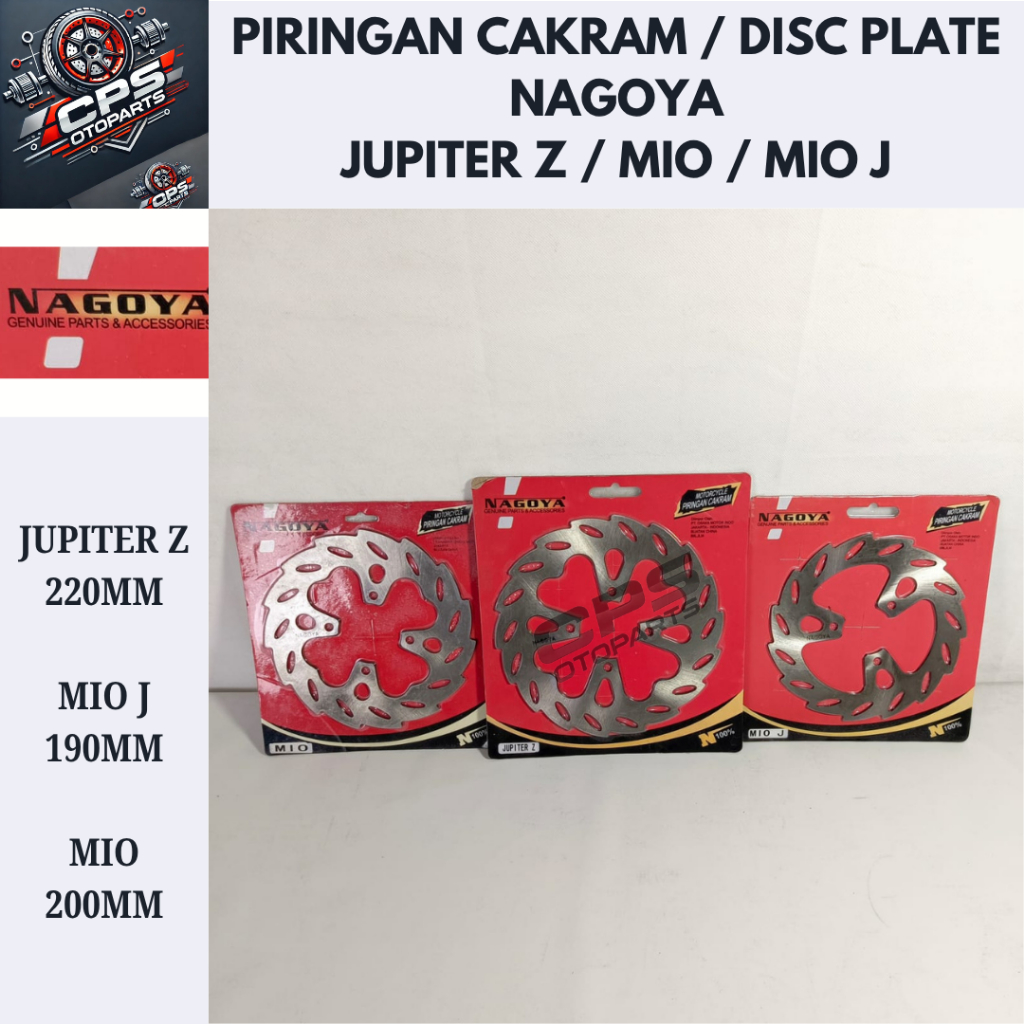 Disc Nagoya Jupiter Z 220mm / Mio J 190mm / Mio 200mm Piringan Cakram
