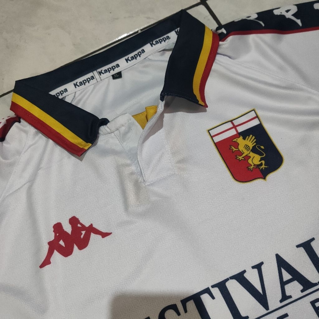FREE ONGKIR JERSEY GENOA AWAY 1999 FESTIVAL JERSEY RETRO VINTAGE FRANCIOSO