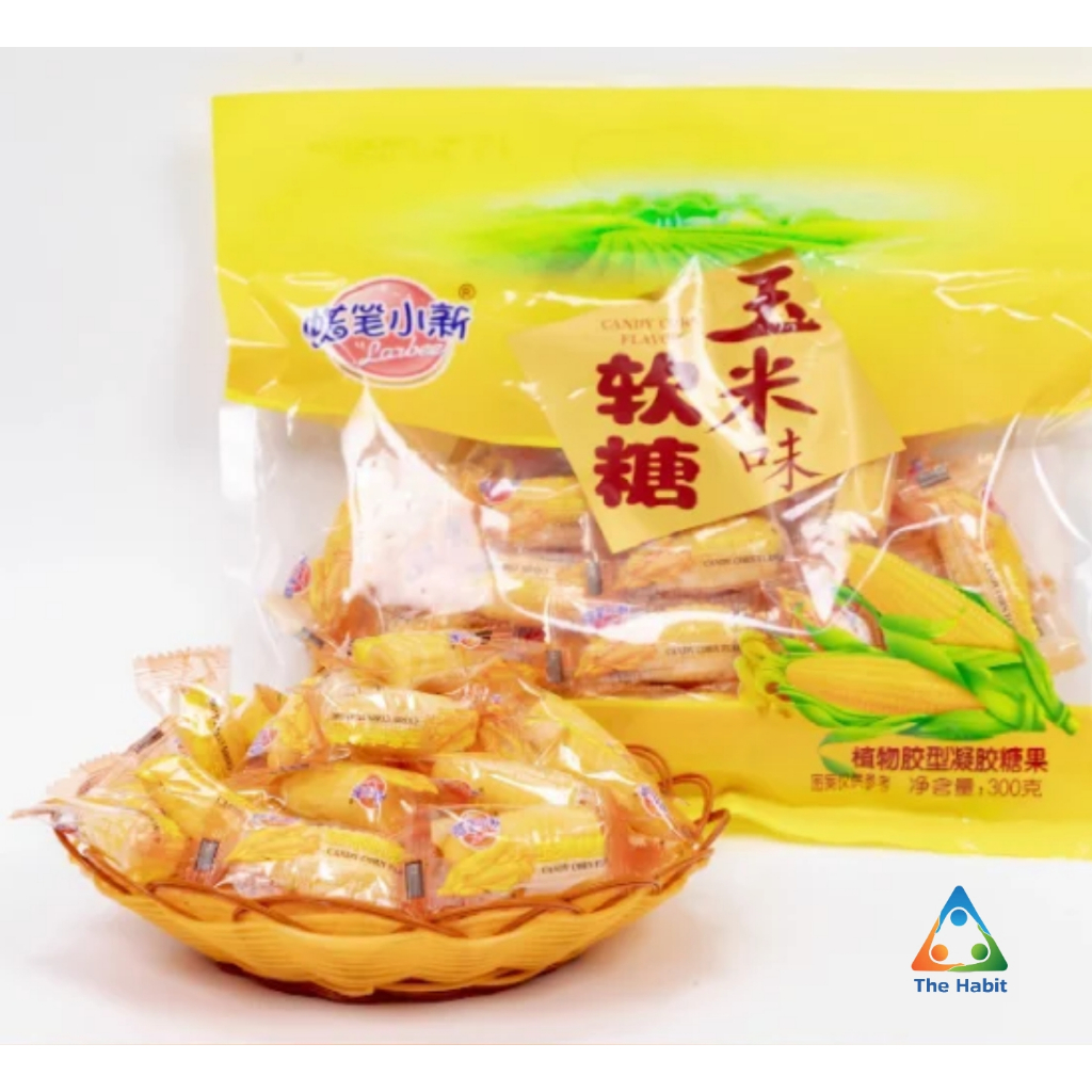 

(The Habit) Corn Soft Candy | Permen Lunak Rasa Jagung 300g