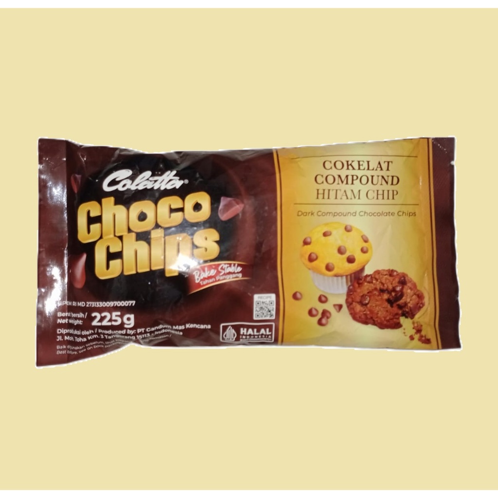 

Promo Chocochip COLATTA 225gr