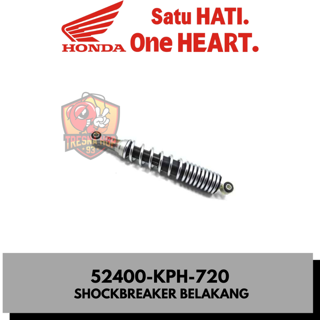 52400-KPH-720 SHOCKBREAKER BELAKANG HONDA KARISMA ORIGINAL | CUSHION ASSY RR 52400KPH720