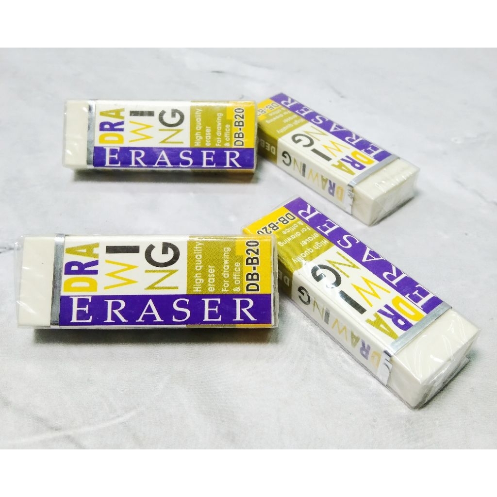 

PENGHAPUS DEBOZZ DB-B20 / PENGHAPUS BESAR PUTIH / STIP DEBOZZ / ERASER PUTIH - DEBOZZ