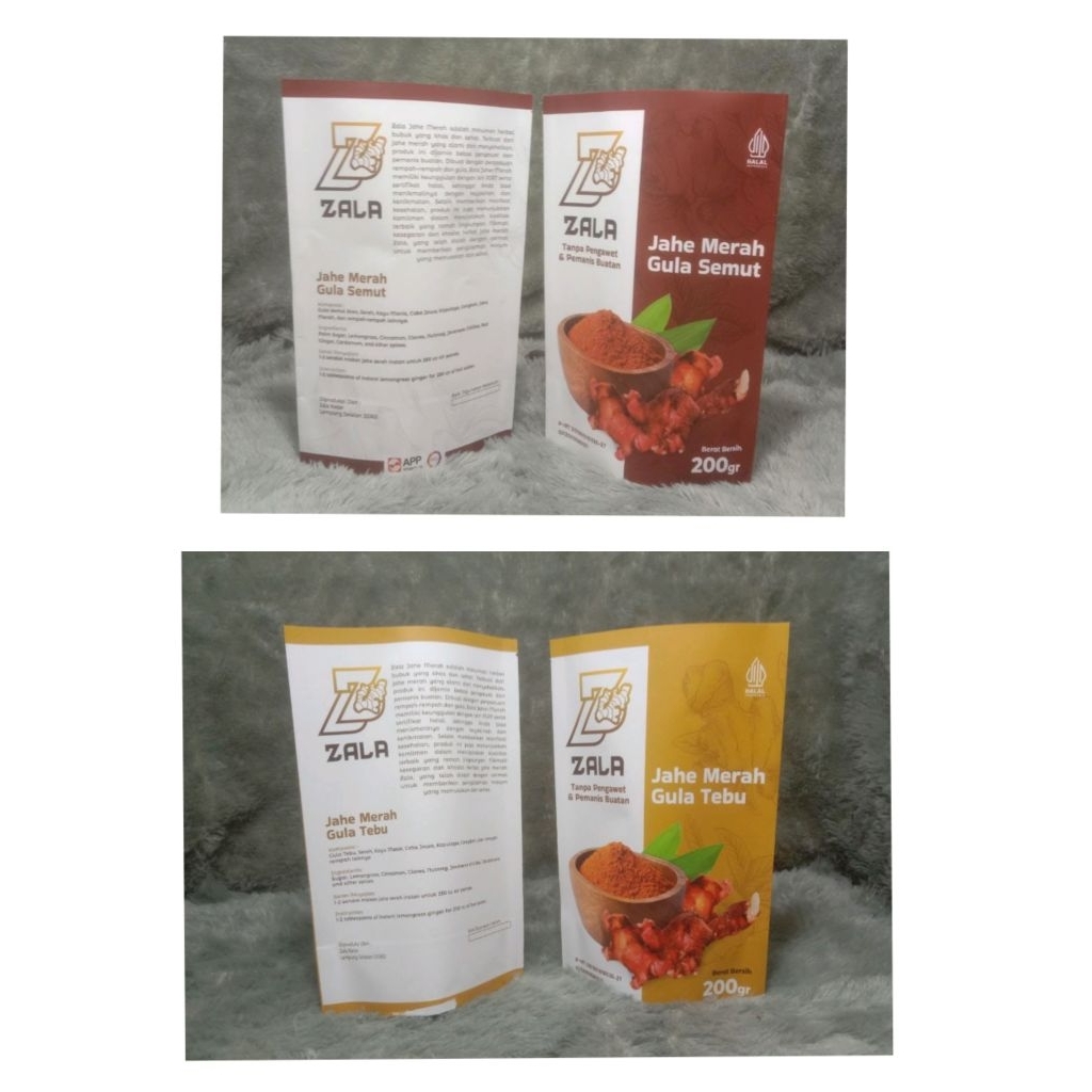 

jahe merah gula semut zala