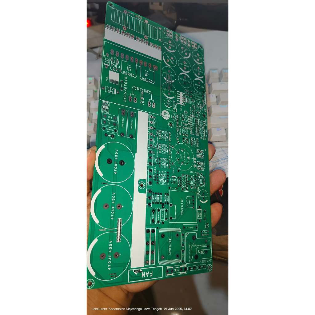 PCB SMPS FULLBRIGDE REGULASI