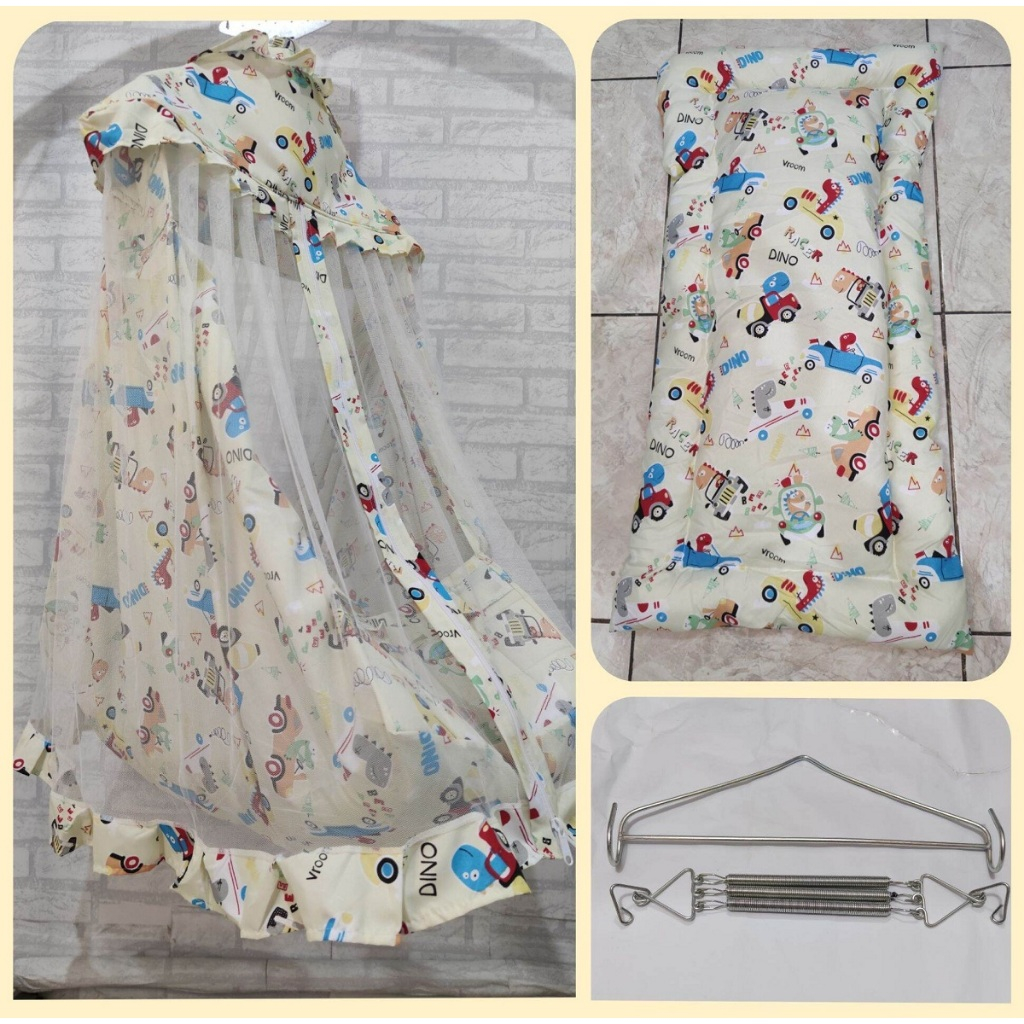 AYUNAN BAYI INSTAN/AYUNAN BAYI/AYUNAN KELAMBU/TEMPAT TIDUR BAYI