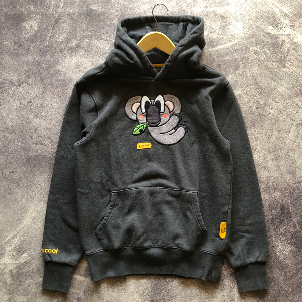 Hoodie PANCOAT KOALA Second Size fit M,hoodie big logo second hoodie silver abu abu second hoodie ga